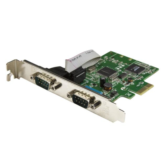 StarTech.com Tarjeta Serie PCI Express de 2 Puertos DB9 RS232 con UART 16C1050 - Adaptador Interno Serie PCI-E 5 StarTech.com tarjeta serie PCI Express - Razones para comprar