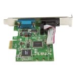StarTech.com Tarjeta Serie PCI Express de 2 Puertos DB9 RS232 con UART 16C1050. SKU: PEX2S1050. Adaptador Interno Serie PCI-E para CPD