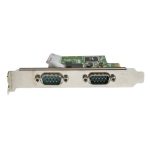 StarTech.com Tarjeta Serie PCI Express de 2 Puertos DB9 RS232 con UART 16C1050. SKU: PEX2S1050. Adaptador Interno Serie PCI-E para CPD