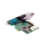 StarTech.com Tarjeta Adaptadora PCI Express con 2 Puertos Serie RS232 UART 16550 y 1 Puerto Paralelo, SKU PEX2S5531P
