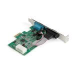 StarTech.com tarjeta PCI Express adaptadora de 2 puertos serie RS232, tarjeta controladora serial PCIe a DB9 UART16950, SKU PEX2S953, compatible con Windows y Linux