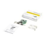 StarTech.com tarjeta PCI Express adaptadora de 2 puertos serie RS232, tarjeta controladora serial PCIe a DB9 UART16950, SKU PEX2S953, compatible con Windows y Linux