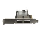 Imagen de la tarjeta de red StarTech.com QSFP+ 40G con 2 puertos, adaptador convergente Intel XL710, SKU PEX40GQSFDPI