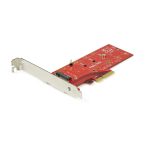StarTech.com Adaptador de SSD M2 a PCIe 3.0 x4 con soportes de perfil bajo y completo, SKU PEX4M2E1
