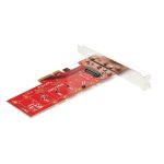 StarTech.com Adaptador de SSD M2 a PCIe 3.0 x4 con soportes de perfil bajo y completo, SKU PEX4M2E1
