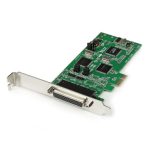 StarTech.com Tarjeta Adaptadora PCI Express PCIe de 4 Puertos Serie Serial Combo RS232 y RS485 RS 422 DB9, SKU: PEX4S232485.