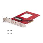 StarTech.com Tarjeta Adaptador U.3 a PCIe 4.0 x4 para SSDs U.3 NVMe de 2,5 pulgadas - SKU PEX4SFF8639U3