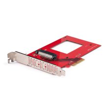 StarTech.com Tarjeta Adaptador U.3 a PCIe 4.0 x4 para SSDs U.3 NVMe de 2,5 pulgadas - SKU PEX4SFF8639U3