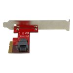 Adaptador PCI Express de StarTech.com con 4 carriles para SFF-8643, compatible con SSD NVMe U.2 de 2,5 pulgadas, SKU PEX4SFF8643