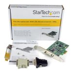 StarTech producto PEXHDCAP2 para capturar video internamente en computadoras con PCIe, ideal para grabación de alta definición