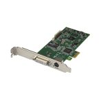 StarTech.com Tarjeta PCI Express Capturadora de Vídeo compatible con HDMI, VGA, DVI y Vídeo por Componentes a 1080p 60Hz, SKU PEXHDCAP60L2
