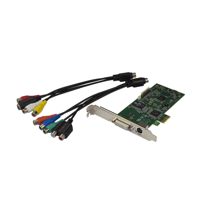 StarTech.com Tarjeta PCI Express Capturadora de Vídeo HDMI, VGA, DVI o Vídeo por Componentes 1080p 60Hz - Capturadora Interna de Vídeo 2 StarTech.com Tarjeta PCI Express Capturadora de Vídeo - Conexiones