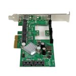 StarTech.com Tarjeta Controladora SATA III RAID PCI Express 2.0 con 2 ranuras mSATA, ideal para emparejamiento HyperDuo SSD. SKU: PEXMSATA3422