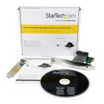 StarTech.com Tarjeta Controladora PCI Express 2.0 de 4 Puertos SATA III de 6Gbps con RAID y Enlace HyperDuo para SSD PEXSAT34RH
