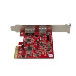 StarTech.com Tarjeta PCI Express USB 3.1 de 10 Gbps y eSATA PEXUSB311A1E interna para ordenadores de sobremesa