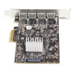 StarTech.com Tarjeta PCIe de 4 Puertos USB-A, Tarjeta PCI Express de Expansión USB Tipo A 3.2 Gen 2 de 10Gb con 2 Controladores, SKU PEXUSB314A2V2