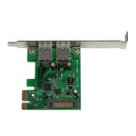 StarTech.com Tarjeta PCI Express de 2 Puertos USB 3.0 SuperSpeed con UASP y Alimentación SATA. SKU: PEXUSB3S24