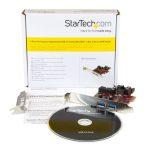 StarTech.com adaptador tarjeta PCI Express de 2 puertos externos y 2 internos USB 3.0, con alimentación SATA. SKU: PEXUSB3S2EI