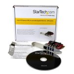StarTech.com Tarjeta Adaptador de Red Ethernet Gigabit Combo con Hub Concentrador USB 3.0 de 3 Puertos, SKU: PEXUSB3S3GE