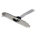 Adaptador de 40 cm StarTech.com de Header Bracket Serie DB9 RS232 a IDC 10 Pines para Placa Base, modelo PLATE9M16