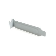 StarTech placa blank de perfil bajo para carcasa de ordenador, modelo PLATEBLANKLP, ideal para cubrir puertos no utilizados en PC.