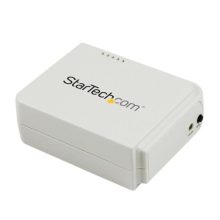 StarTech.com Servidor de Impresión Inalámbrico Wireless N y Ethernet de 1 Puerto USB con compatibilidad 802.11 b/g/n y SKU PM1115UWEU
