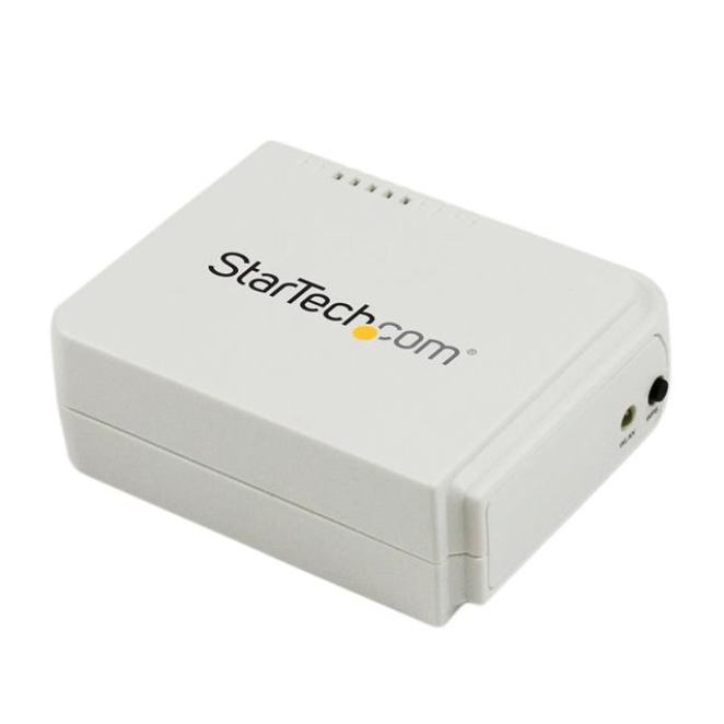 StarTech.com Servidor de Impresión Inalámbrico Wireless N y Ethernet de 1 Puerto USB - 802.11 b/g/n 1 StarTech.com Servidor de Impresión Inalámbrico Wireless N