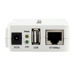 StarTech.com Servidor de Impresión Inalámbrico Wireless N y Ethernet de 1 Puerto USB con compatibilidad 802.11 b/g/n y SKU PM1115UWEU