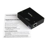 StarTech.com Gigabit PoE+ Extender con estándar 802.3at/af, hasta 100 metros de alcance, SKU POEEXT1GAT