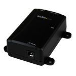 Inyector PoE+ Midspan de 1 Puerto Gigabit StarTech.com, soporte 802.3at y 802.3af, SKU POEINJ1GW