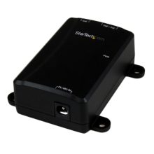Inyector PoE+ Midspan de 1 Puerto Gigabit StarTech.com, soporte 802.3at y 802.3af, SKU POEINJ1GW