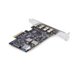 StarTech.com Tarjeta PCIe con 5 puertos USB 3.2 de 10Gbps, 4 USB-C y 1 USB-A, SKU PS4C3IA3-USB-C-CARD, compatible con Windows, Mac y Linux