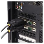 Imagen de la StarTech.com Tarjeta Serie PCI Express de 4 Puertos DB9 - Serial RS232/RS422/RS485 con SKU PS74ADF-SERIAL-CARD. Incluye brackets de perfil bajo y es compatible con Windows y Linux.
