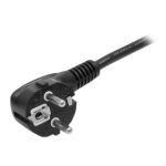 StarTech.com cable de 2 metros de alimentación para ordenador, 18AWG, enchufe EU Schuko a C13, 10A 250V, en color negro, SKU PXT101EUR.