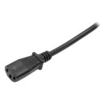 StarTech.com cable de 2 metros de alimentación para ordenador, 18AWG, enchufe EU Schuko a C13, 10A 250V, en color negro, SKU PXT101EUR.