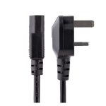 StarTech.com Cable de Alimentación de Ordenador de 3 metros, 18AWG, BS 1363 a C13, 10A 250V, SKU PXT101UK3M