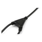 StarTech.com cable de 2 metros de alimentación en Y, tipo EU Schuko a 2x C13, 10A 250V, SKU: PXT101YEU2M