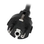 Cable de alimentación StarTech.com de 2 metros, 16AWG, EU Schuko a C19, 16A 250V, SKU PXTEUC192M, ideal para impresoras y fuentes de alimentación en Europa.