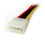 StarTech.com Adaptador Cable Divisor Molex 4 Pines a SATA con 2x Hembra SATA y 1x Macho LP4, SKU: PYO2LP4SATA