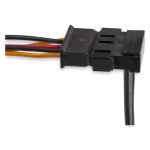 Imagen del StarTech.com Cable Adaptador Bifurcador Divisor Splitter de Alimentación SATA de 40cm con 4 receptáculos hembra SATA. SKU PYO4SATA.