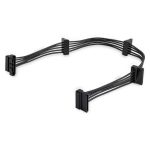 Imagen del StarTech.com Cable Adaptador Bifurcador Divisor Splitter de Alimentación SATA de 40cm con 4 receptáculos hembra SATA. SKU PYO4SATA.