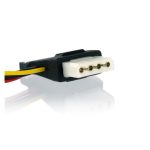 Cable de alimentación interna StarTech.com de 0,15 metros, SKU PYOLP42SATA. Ideal para conexiones SATA en equipos de informática.