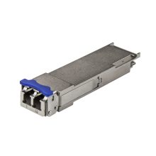 Módulo StarTech.com QSFP+ compatible con Cisco, 40GBASE-LR4, monomodo de 40Gb, LC, 10km, SKU QSFP40GLR4ST