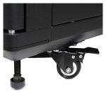 StarTech.com Armario Rack para Servidores 12U de 19 pulgadas, 4 columnas, con cerradura, seguro y ruedas. SKU: RK1236BKF