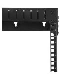 StarTech.com Rack de Servidores Abierto de 12U de Pared, 19 pulgadas, 2 columnas, profundidad ajustable, SKU RK12WALLOA, para equipo de redes y AV