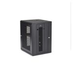 StarTech.com Armario Rack de Pared 15U 19 pulgadas, 4 Columnas, Estante 1U, bisagra, ventilación, SKU RK1520WALHM