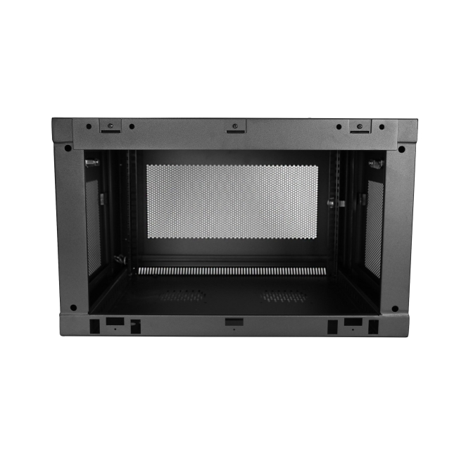StarTech.com Armario Rack de Pared para Servidores 6U 19″ 2 Columnas y Estante 1U - Rack de Servidores de Montaje en Pared - Rack Ventilado para Equipo de Red 2 Rack de pared 6U con estante 1U StarTech.com para equipos de red