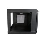Armario Rack de Pared StarTech.com de 6U y 19 pulgadas con 2 columnas y estante 1U, SKU RK616WALM