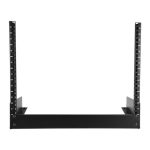 StarTech.com Rack de Sobremesa de 8U de 2 Columnas con Marco Abierto, SKU RK8OD. Ideal para servidores y equipos de red.