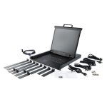 StarTech.com consola KVM de montaje en rack con teclado QWERTY y monitor LCD de 17 pulgadas, SKU RKCONS1701, ideal para servidores gracias a su alta durabilidad.